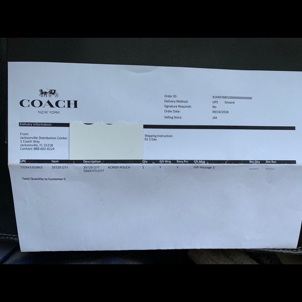 ***SOLD***NWOT COACH LTD EDITION Vandal Gummy Academy Pouch - Picture 14 of 14
